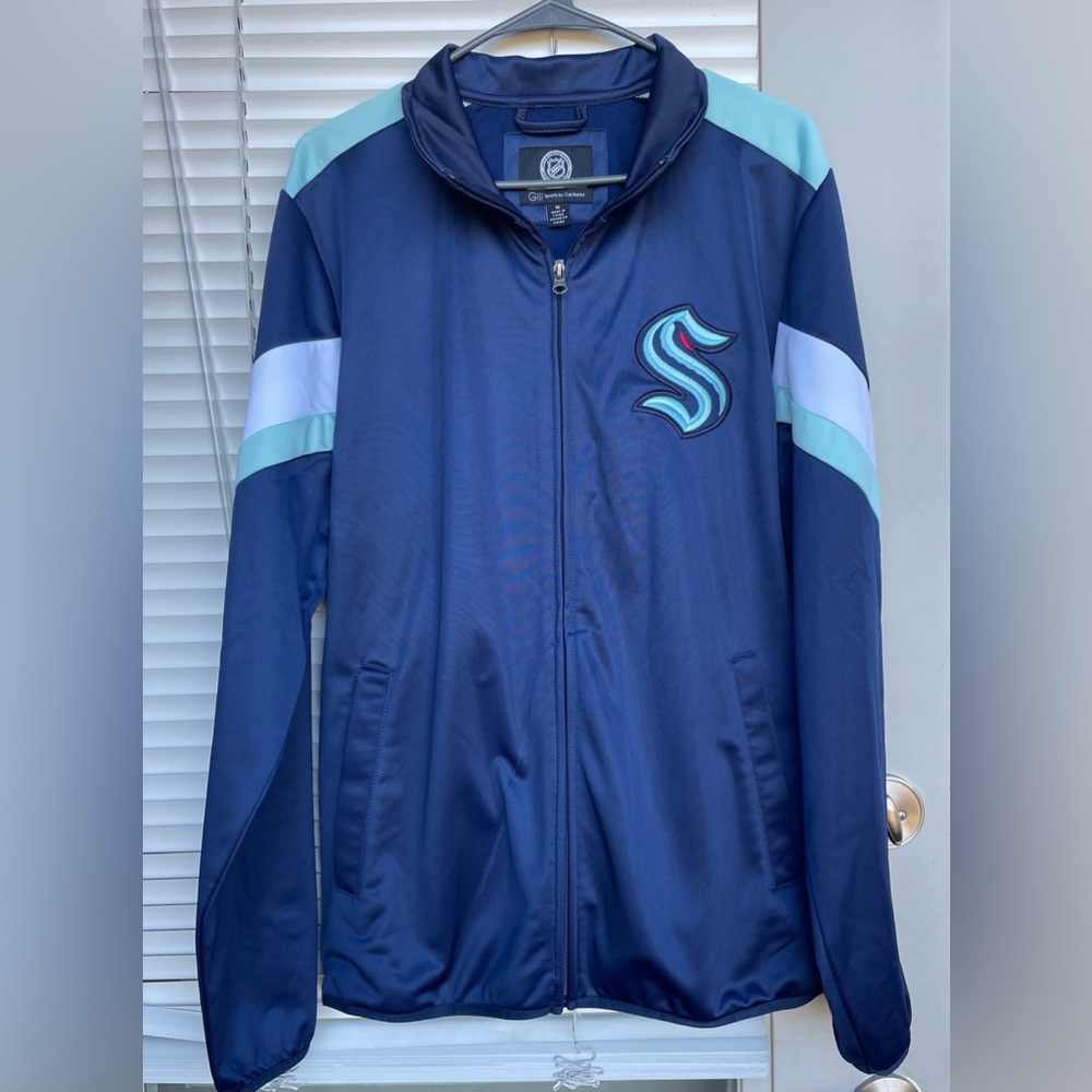 Seattle Kraken track jacket